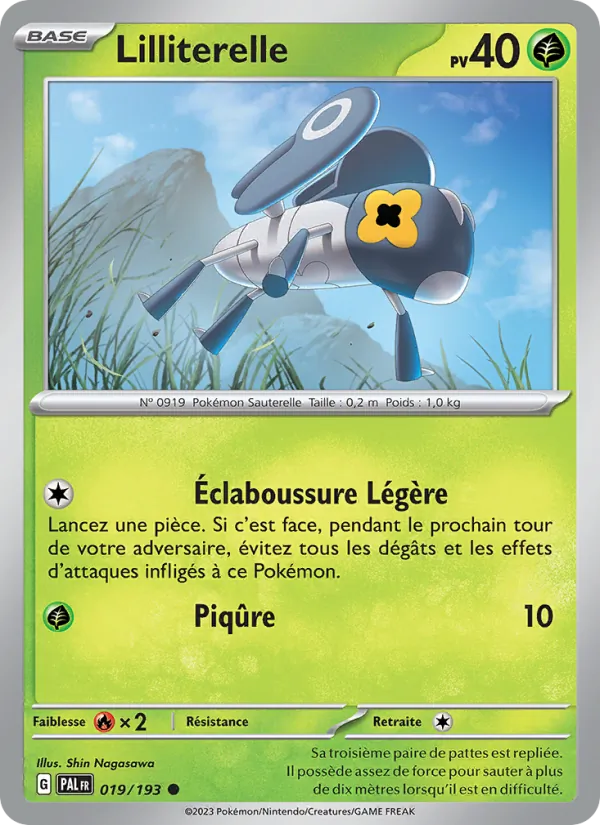 Lilliterelle (Évolutions à Paldea #019/193)