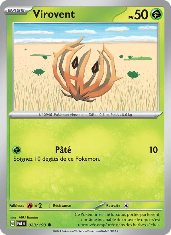 Virovent (Évolutions à Paldea #023/193)
