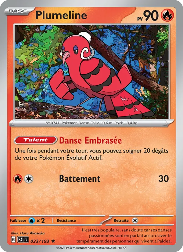 Plumeline (Évolutions à Paldea #033/193)