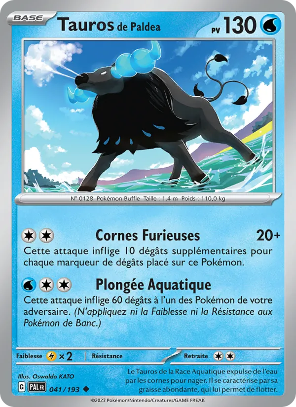 Tauros de Paldea (Évolutions à Paldea #041/193)