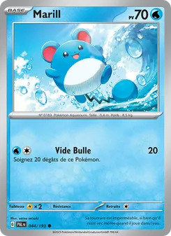 Marill (Évolutions à Paldea #044/193)