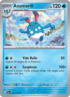 Azumarill (Évolutions à Paldea #045/193)