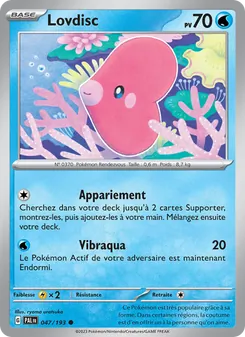 Lovdisc (Évolutions à Paldea #047/193)