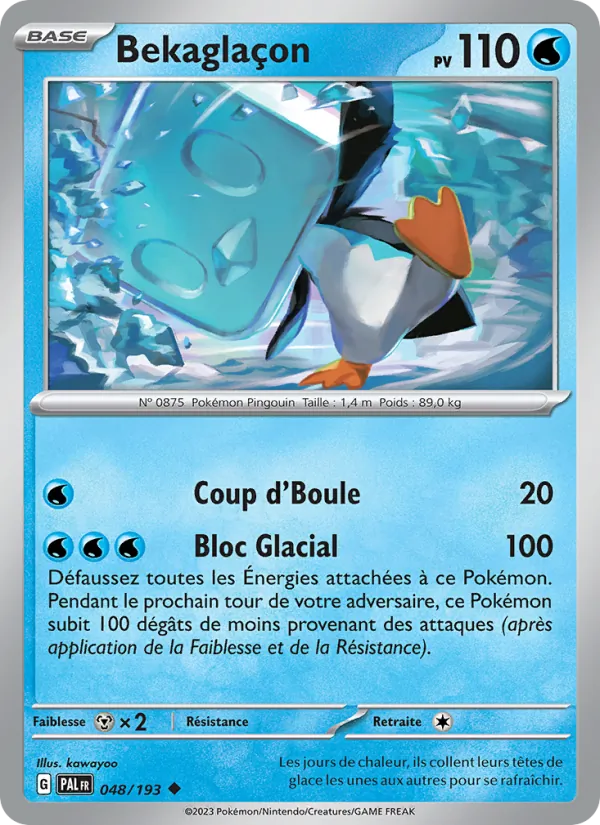 Bekaglaçon (Évolutions à Paldea #048/193)
