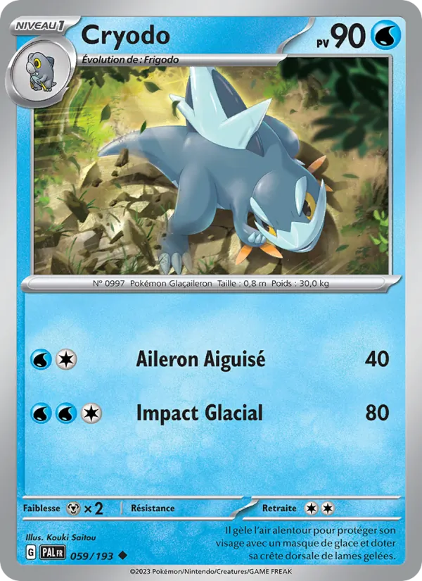 Cryodo (Paldea Evolved #059/193)