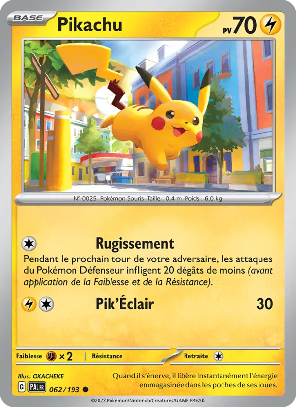 Pikachu (Évolutions à Paldea #062/193)