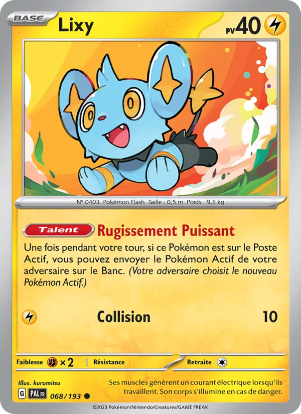 Lixy (Évolutions à Paldea #068/193)