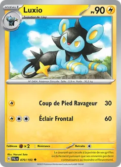 Luxio (Évolutions à Paldea #070/193)