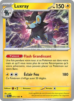 Luxray (Évolutions à Paldea #071/193)