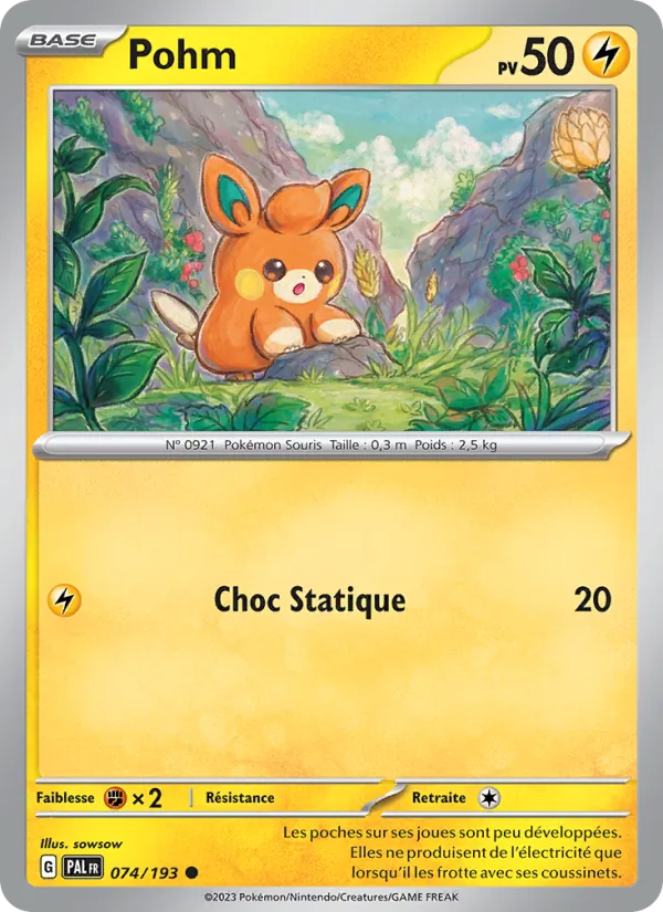 Pohm (Évolutions à Paldea #074/193)