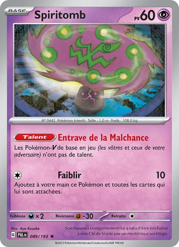 Spiritomb (Paldea Evolved #089/193)