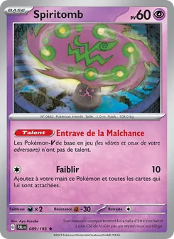 Spiritomb (Évolutions à Paldea #089/193)