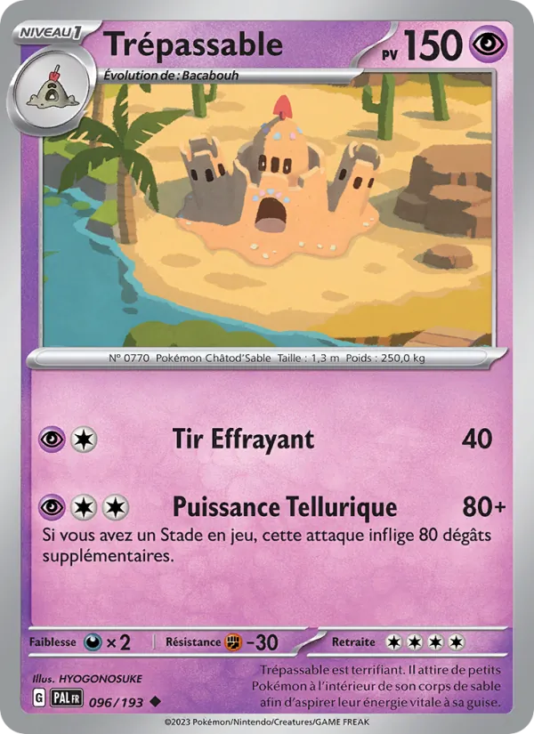 Trépassable (Évolutions à Paldea #096/193)