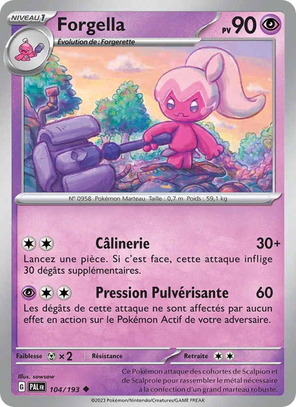 Forgella (Évolutions à Paldea #104/193)