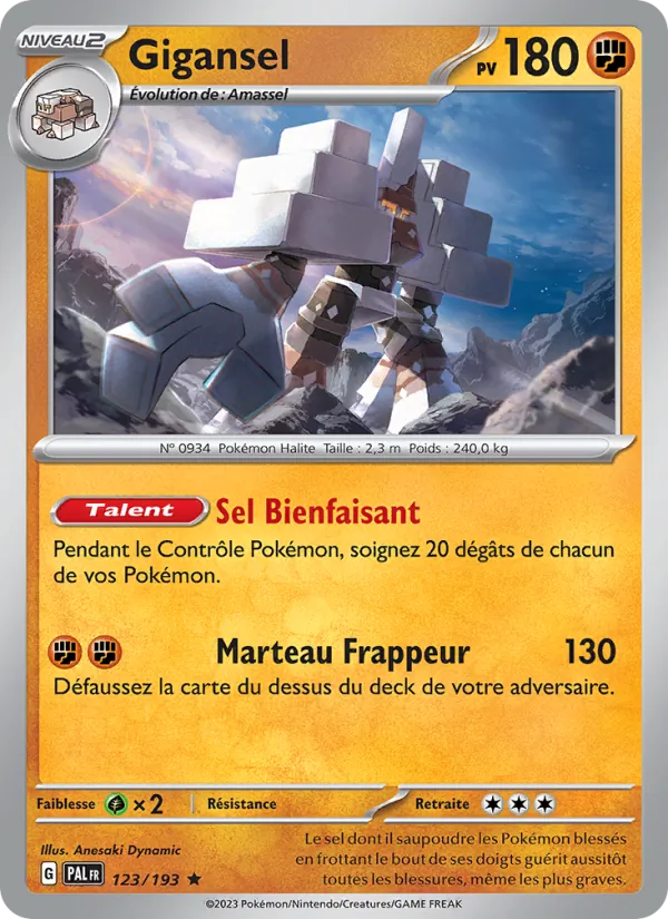 Gigansel (Paldea Evolved #123/193)