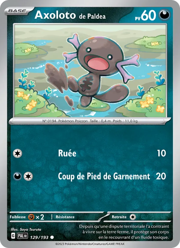 Axoloto de Paldea (Paldea Evolved #129/193)