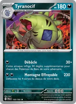 Tyranocif (Évolutions à Paldea #135/193)
