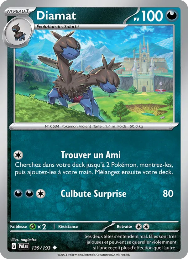 Diamat (Évolutions à Paldea #139/193)