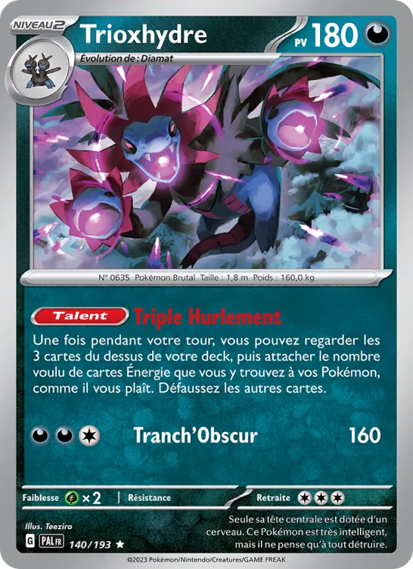 Trioxhydre (Évolutions à Paldea #140/193)
