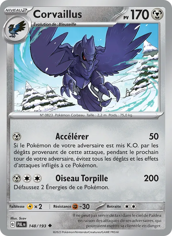 Corvaillus (Évolutions à Paldea #148/193)