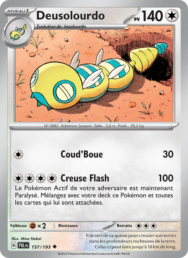 Deusolourdo (Évolutions à Paldea #157/193)