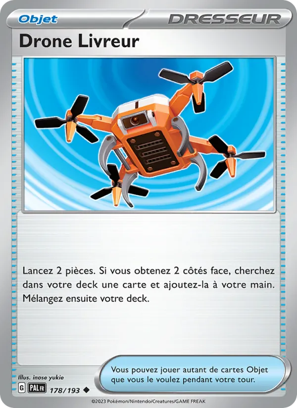 Drone Livreur (Évolutions à Paldea #178/193)