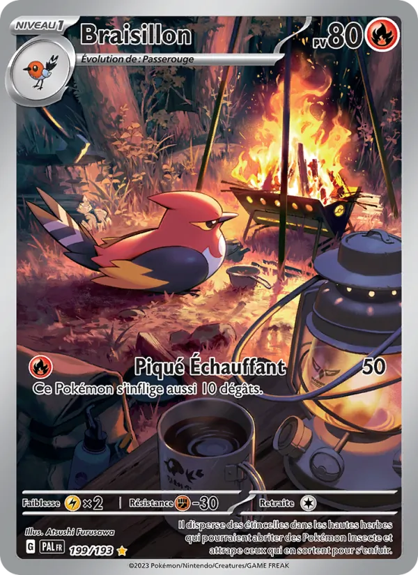 Braisillon (Paldea Evolved #199/193)