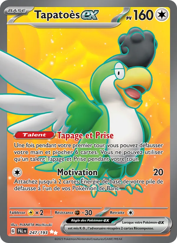 Tapatoès-ex (Paldea Evolved #247/193)