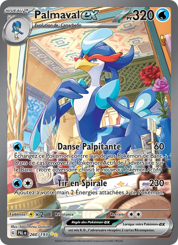Palmaval-ex (Paldea Evolved #260/193)