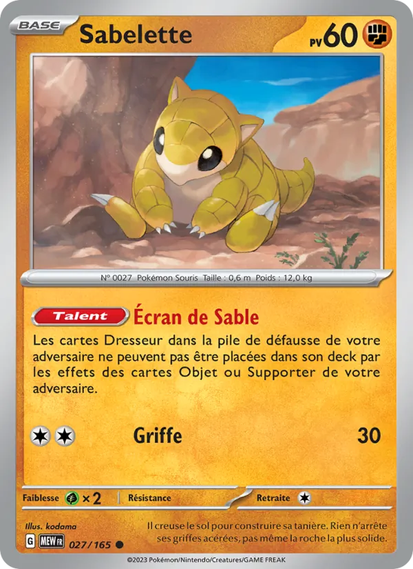 Sabelette (151 #027/165)