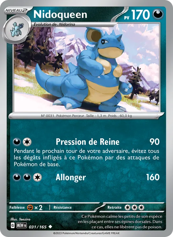 Nidoqueen (151 #031/165)