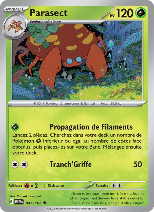 Parasect (151 #047/165)