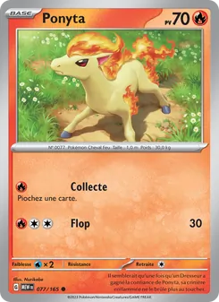 Ponyta (151 #077/165)