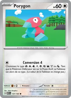 Porygon (151 #137/165)