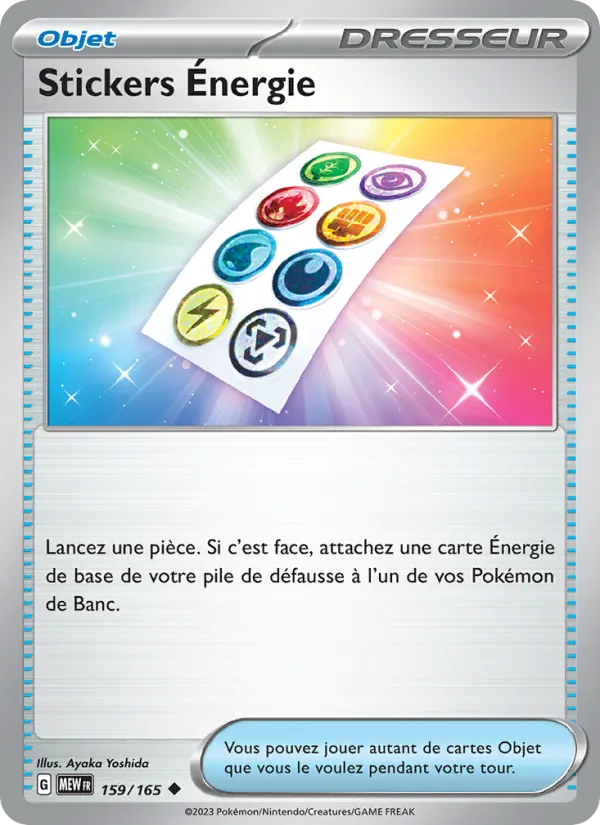 Stickers Énergie (151 #159/165)
