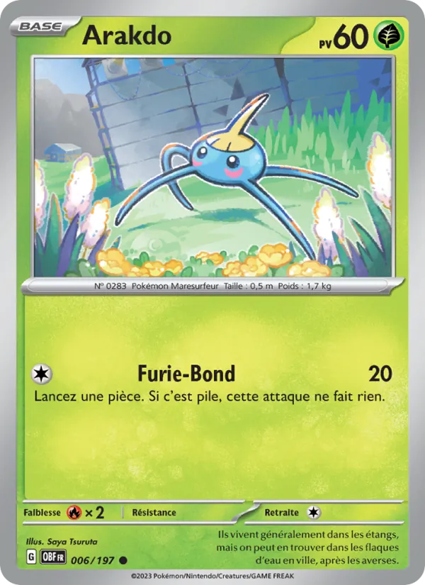 Arakdo (Flammes Obsidiennes #006/197)