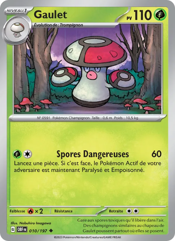 Gaulet (Flammes Obsidiennes #010/197)