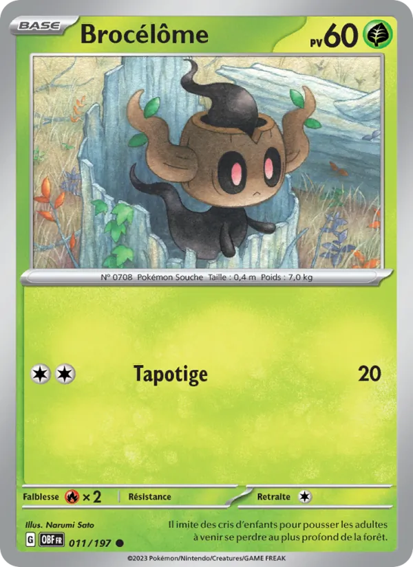 Brocélôme (Flammes Obsidiennes #011/197)