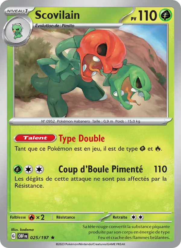 Scovilain (Flammes Obsidiennes #025/197)