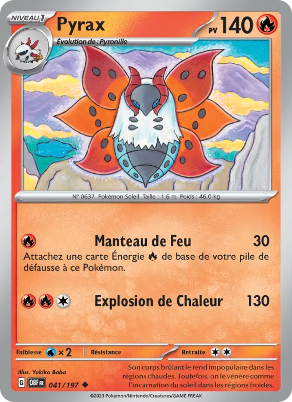 Pyrax (Flammes Obsidiennes #041/197)