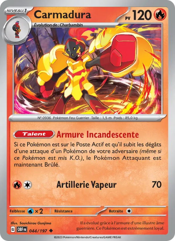 Carmadura (Obsidian Flames #044/197)