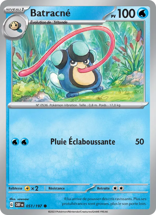 Batracné (Flammes Obsidiennes #051/197)