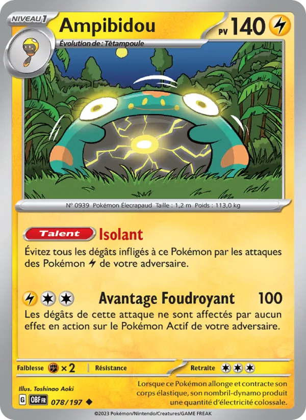 Ampibidou (Obsidian Flames #078/197)