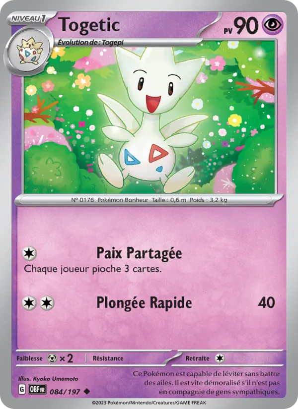 Togetic (Obsidian Flames #084/197)