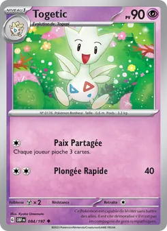 Togetic (Flammes Obsidiennes #084/197)