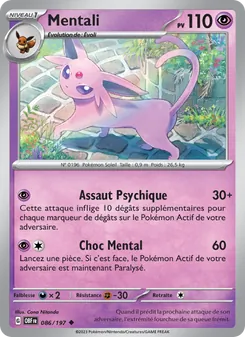 Mentali (Flammes Obsidiennes #086/197)