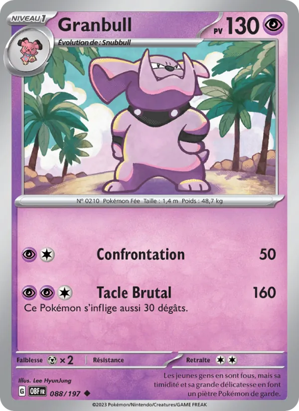 Granbull (Obsidian Flames #088/197)