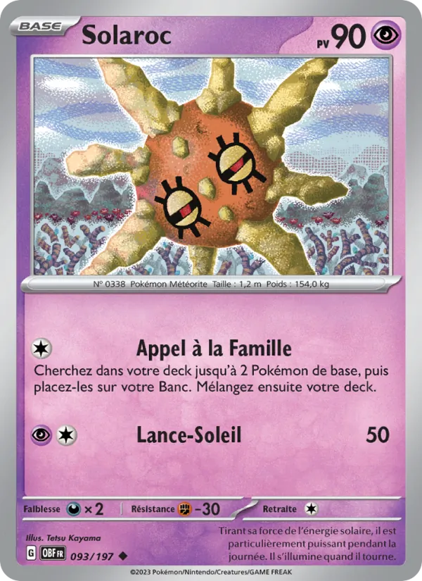 Solaroc (Flammes Obsidiennes #093/197)