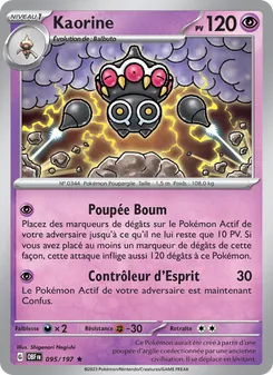 Kaorine (Flammes Obsidiennes #095/197)