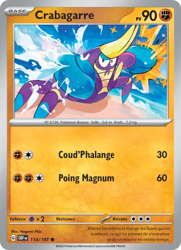 Crabagarre (Flammes Obsidiennes #114/197)